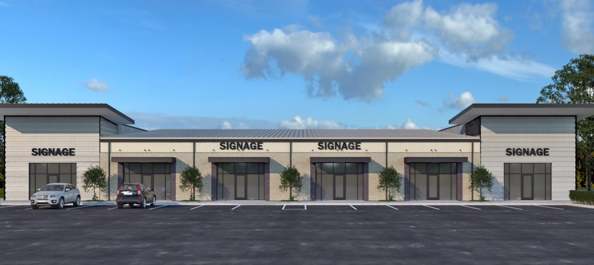 Westgate Park Retail Rendering