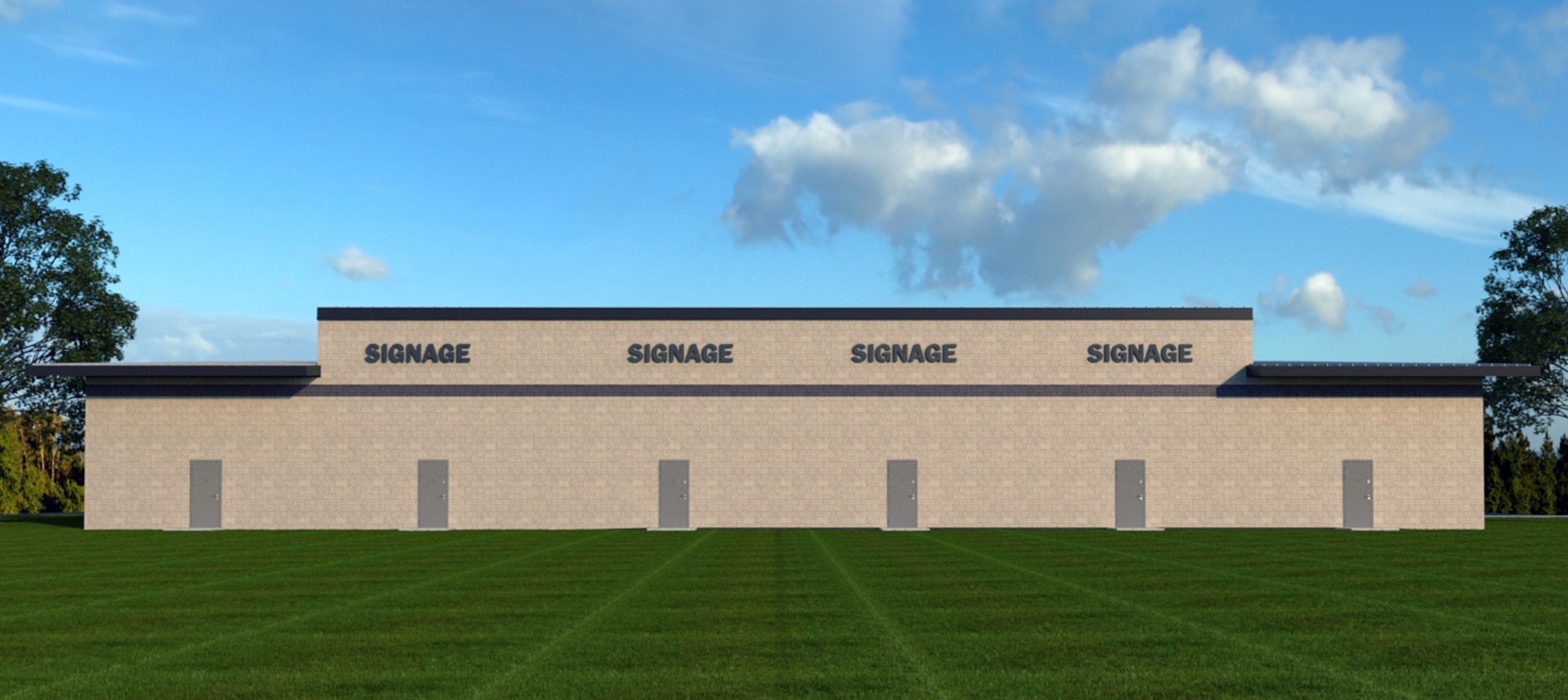 Westgate Park Retail Rendering